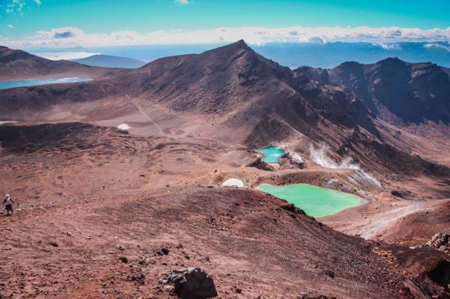 Tongariro Crossing Emerald Lakes - New Zealand