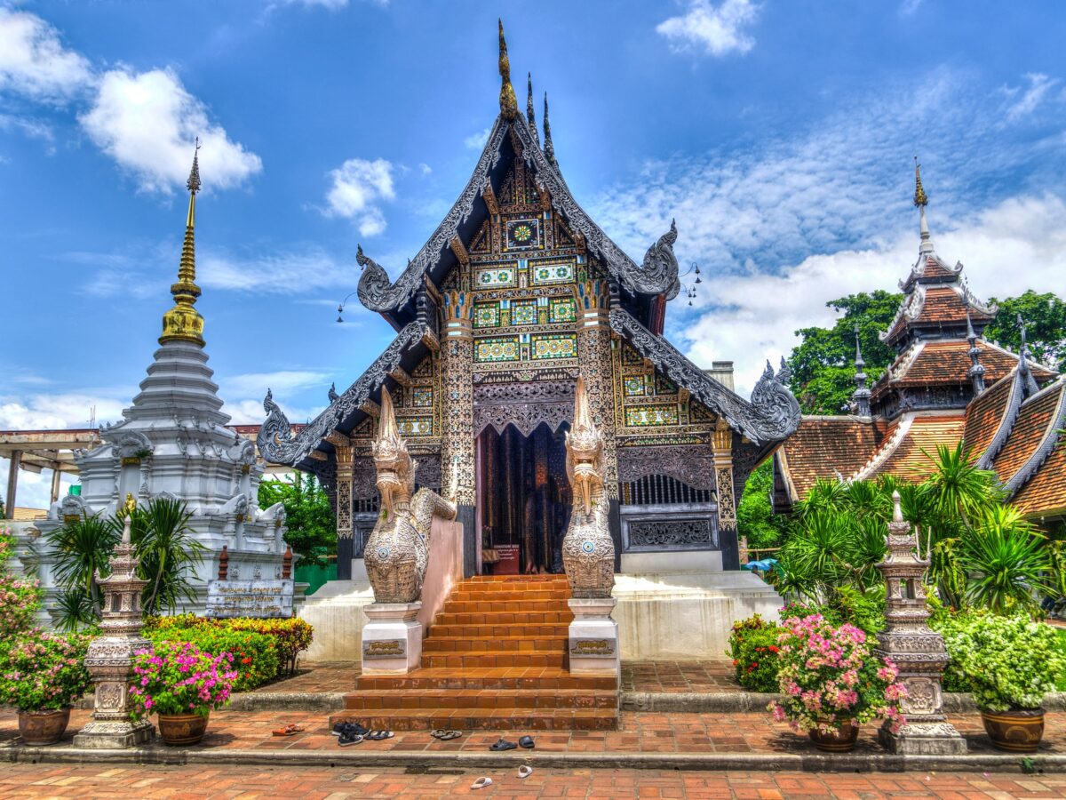 Temple in Chiang Mai Thailand.
