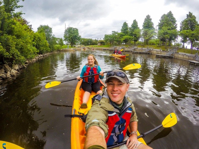 Kayaking in Minneapolis
