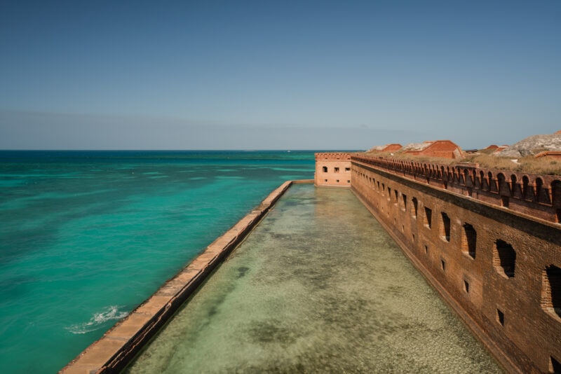 Fort Jefferson in Dry Tortugas National Park