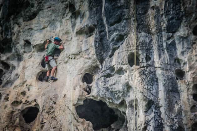 Rock climbing 101 Yangshuo China