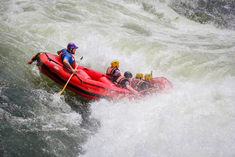 White Water Rafting Nile River Uganda Africa