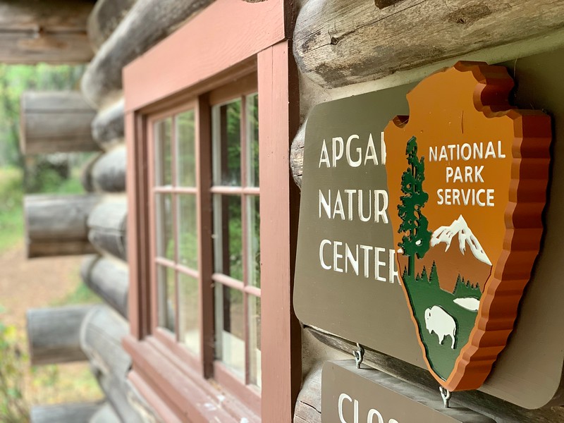 Apgar Nature Center in Glacier National Park.