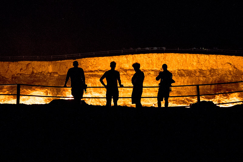 Darvaza Gas Crater, Turkmenistan