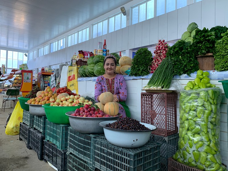 Bazaar in Turkmenistan