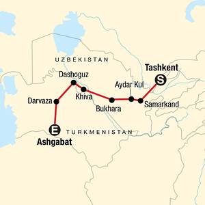 BEST OF UZBEKISTAN AND TURKMENISTAN
