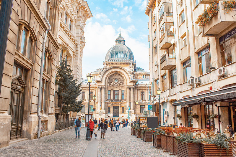 Downtown Bucharest, Romania