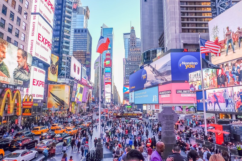 Times Square - Weekend in New York