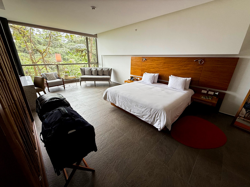 Room at Mashpi Lodge, Ecuador