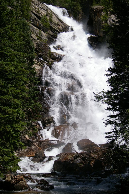 Hidden Falls near Grand Teton