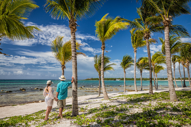 Lina and David Stock of 8 Wonders of the World Adventure Travel blog in Mexico in July
