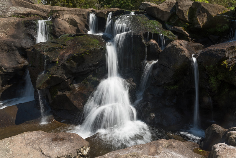 Part of the McLaren Falls in McLaren Falls Park near Tauranga, Bay of Plenty, New Zealand.