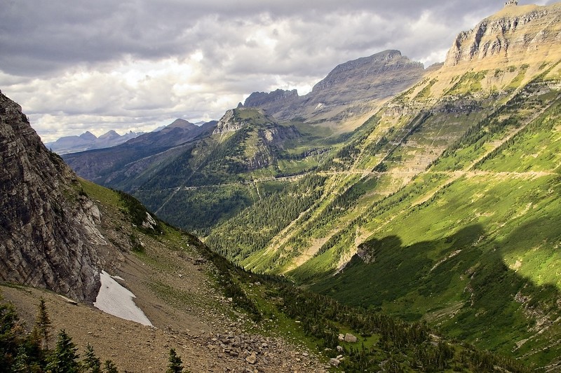 Highline Trail in Glacier National Park - One of the best hikes.