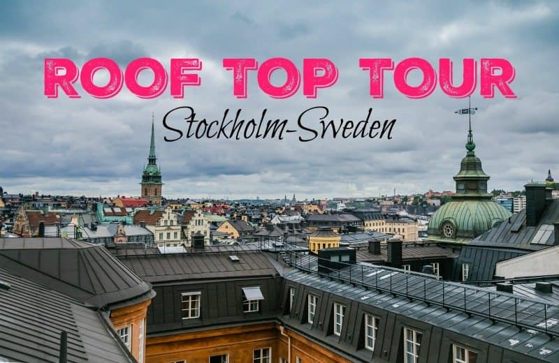 I thought maybe it was just me and I wasn’t lining up the tether head correctly, but as the tour continued everyone experienced similar hang ups. Despite this, it was a fantastic roof top tour in Stockholm