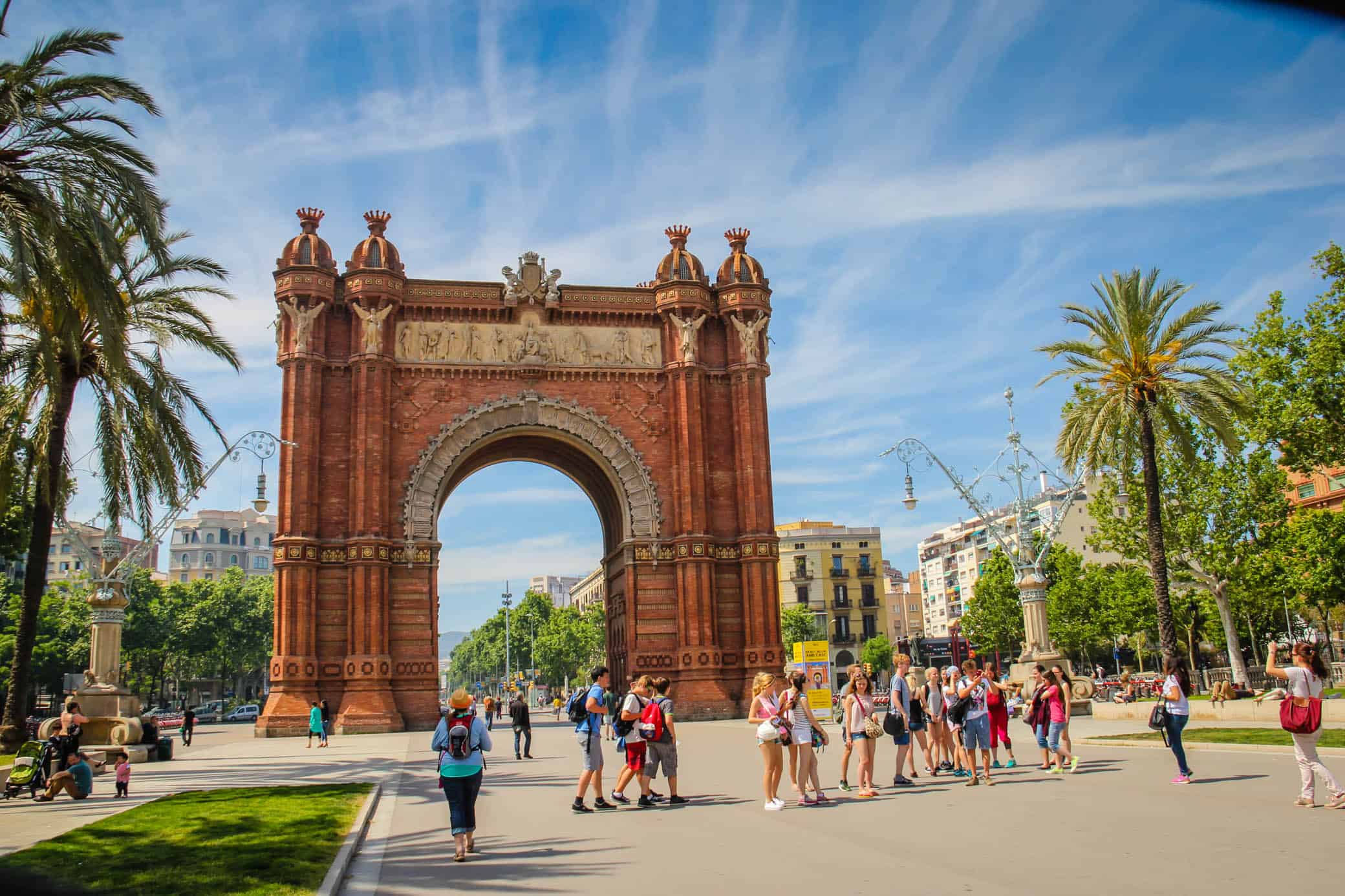 Arc de Triomf Barcelona Spain